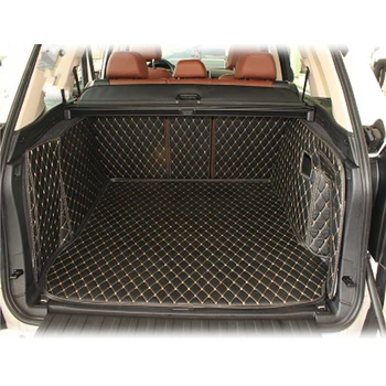 

Good quality! Special car trunk mats for BMW X5 F15 2017-2013 waterproof cargo liner boot carpets for BMW X5 2016