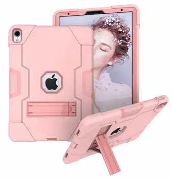

For iPad pro 11 Cover 2018 Non-Slip Kids Safe Hybrid Armor Shockproof Silicon Rubber Case For ipad pro 11 2018 Protection Capa