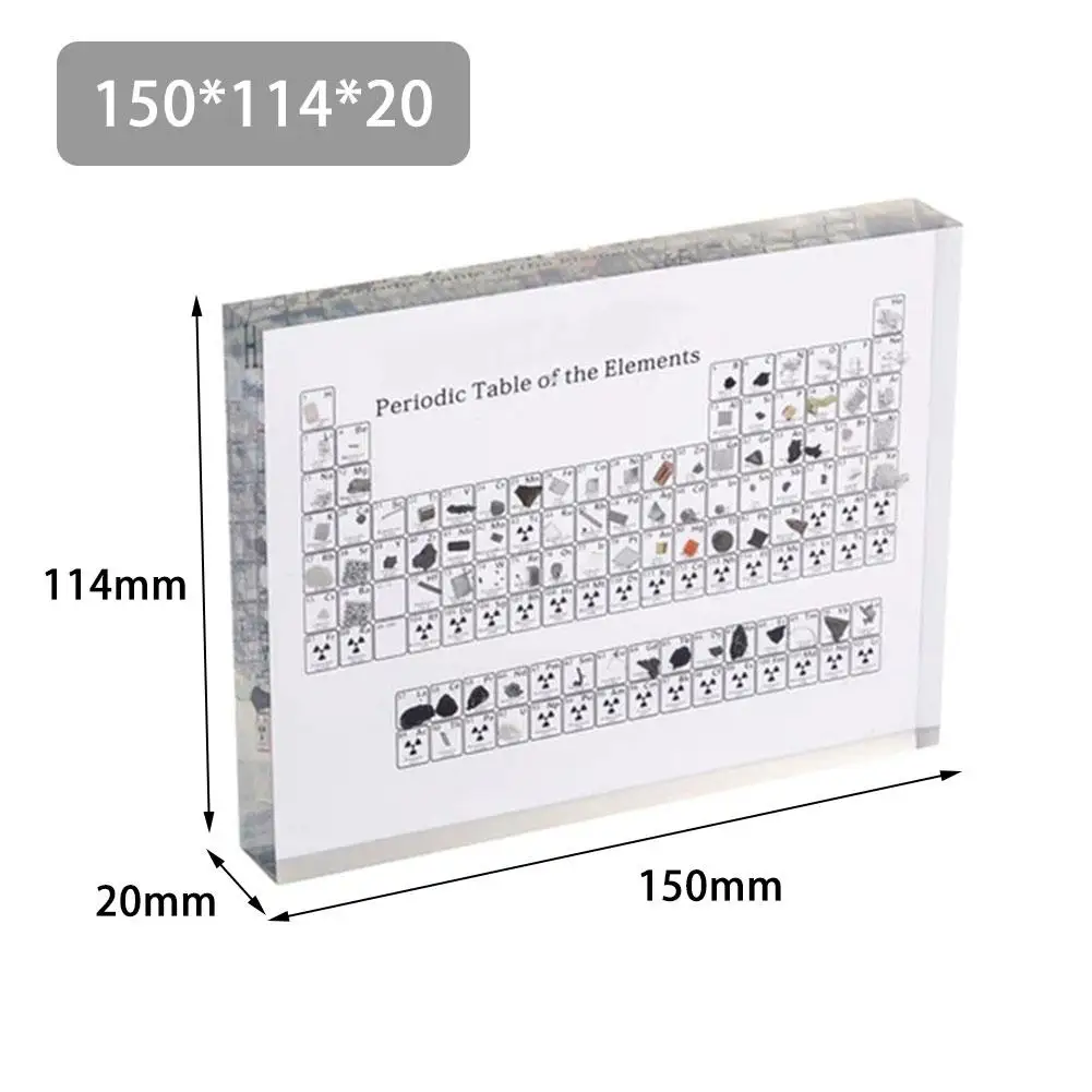 Price Acrylic Periodic Table Showing Children s Education School Day Teacher Birthday Gift Cycle Table Display With Real Elements