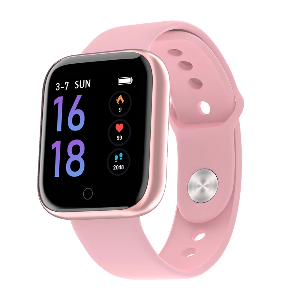 IP80 фитнес-Браслет Смарт-часы IP80 водонепроницаемый для Apple Watch Xiaomi Ios Android с монитором сердечного ритма Смарт-браслет - Цвет: 02