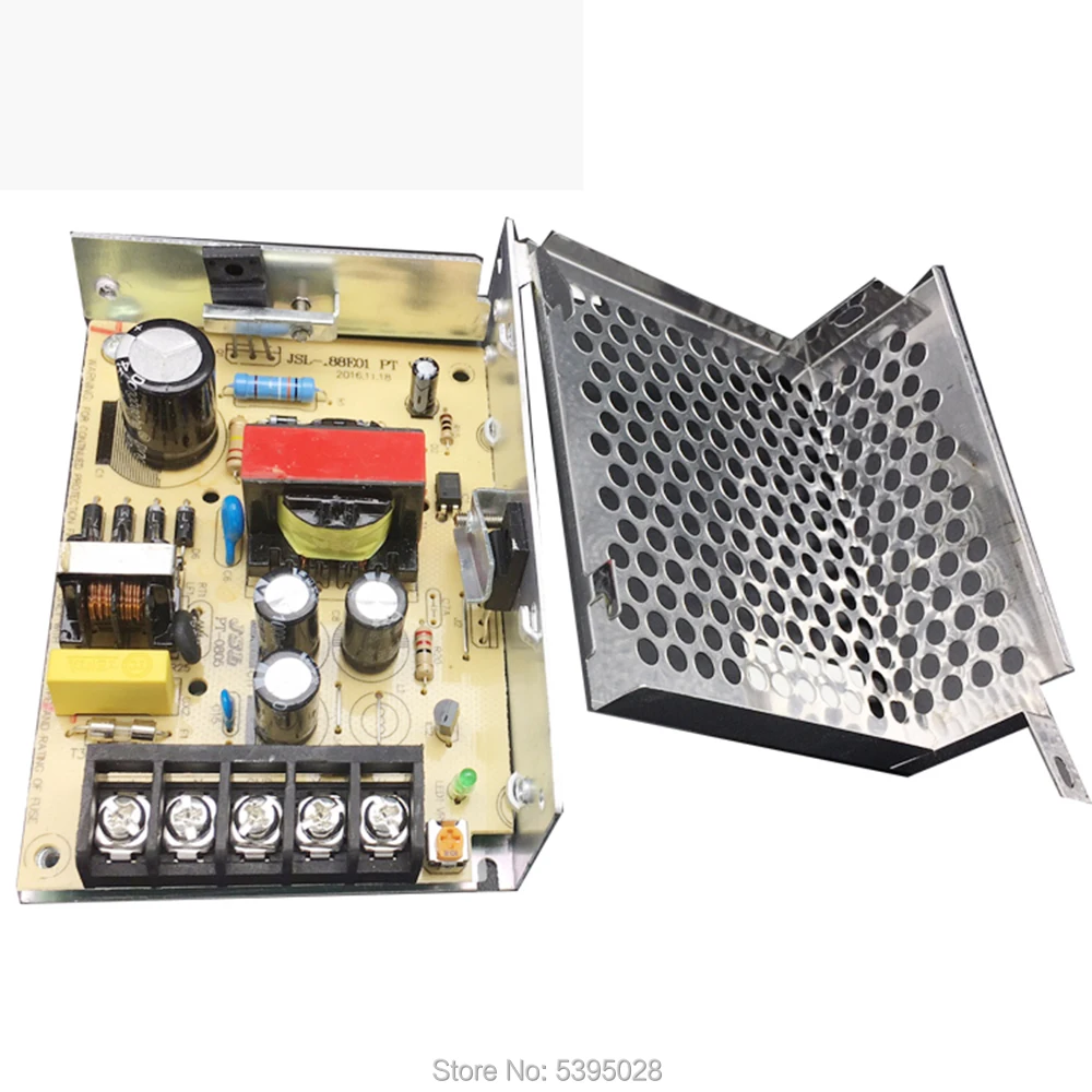 Светильник трансформатор ACtoDC100 ~ 240v Выход 5v Питание для Ws2812B Светодиодные ленты