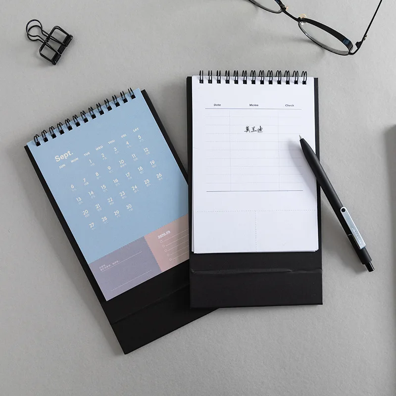Morandi Desk Calendar 13cm*19cm 15 Sheets Free Shipping