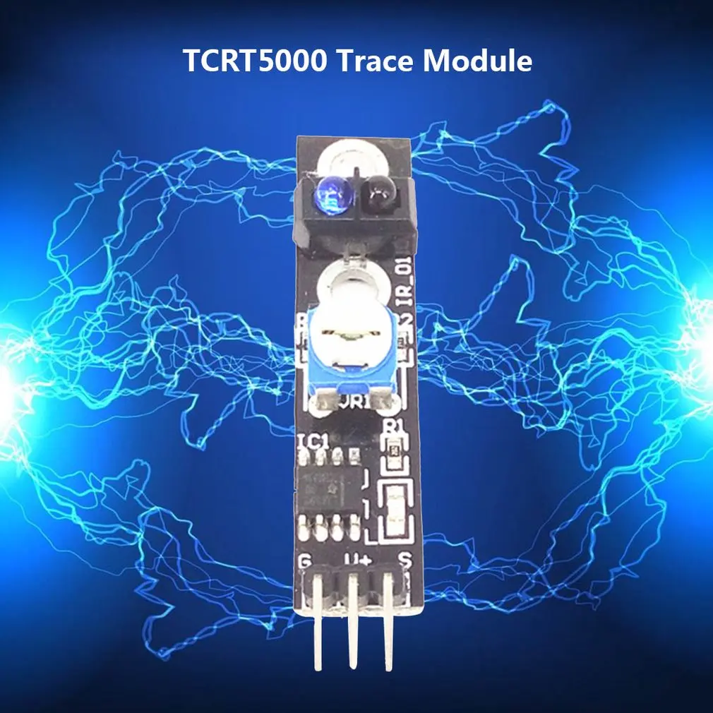 Tcrt5000 модуль слежения 3Pin инфракрасный трек сенсор модуль отражатель переключатель Высокая чувствительность