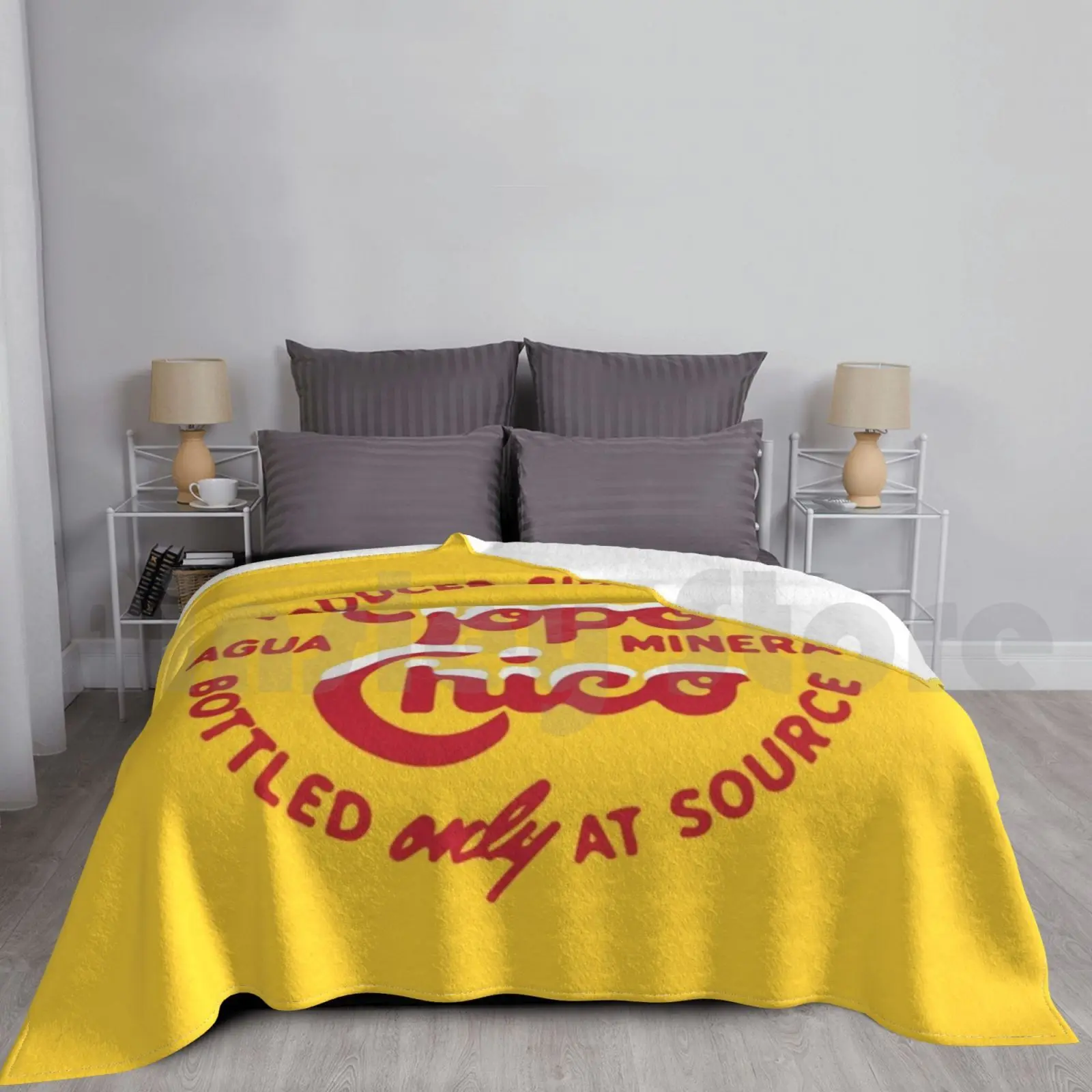 Tc Coperta Di Acqua Minerale Moda Personalizzata Topo Chico Acqua Minerale Nuovo Messico Messico Topo Chico Topo Chico