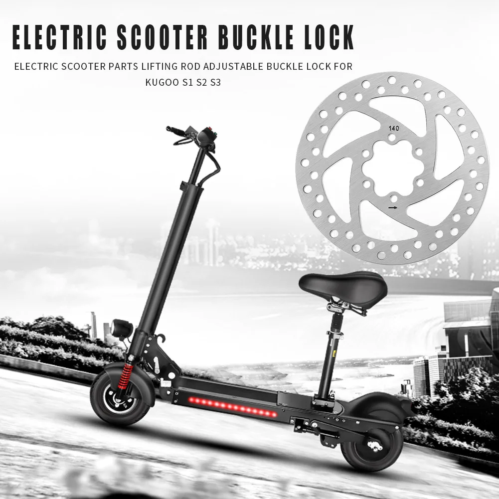 Electric Scooter Steel Brake Disc Rotor for 10 inch Kugoo M4 Skateboard Pads 140mm | Спорт и развлечения