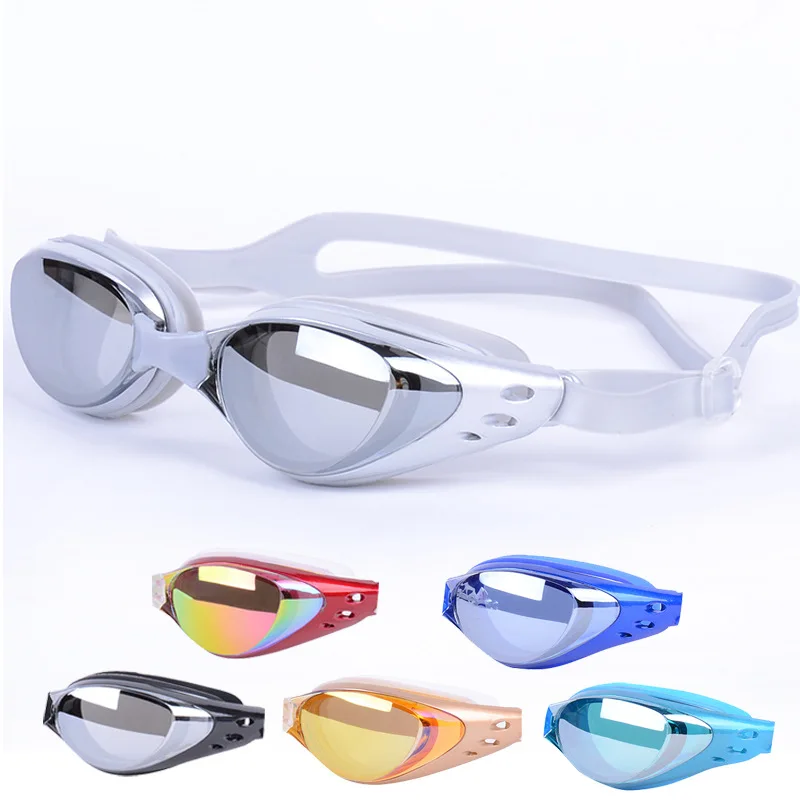 

Zhuo Yan Top Grade Electroplating Goggles Film Anti-fog Waterproof Anti-Ultraviolet Swimming Goggles/Diving Mask/Sy6100
