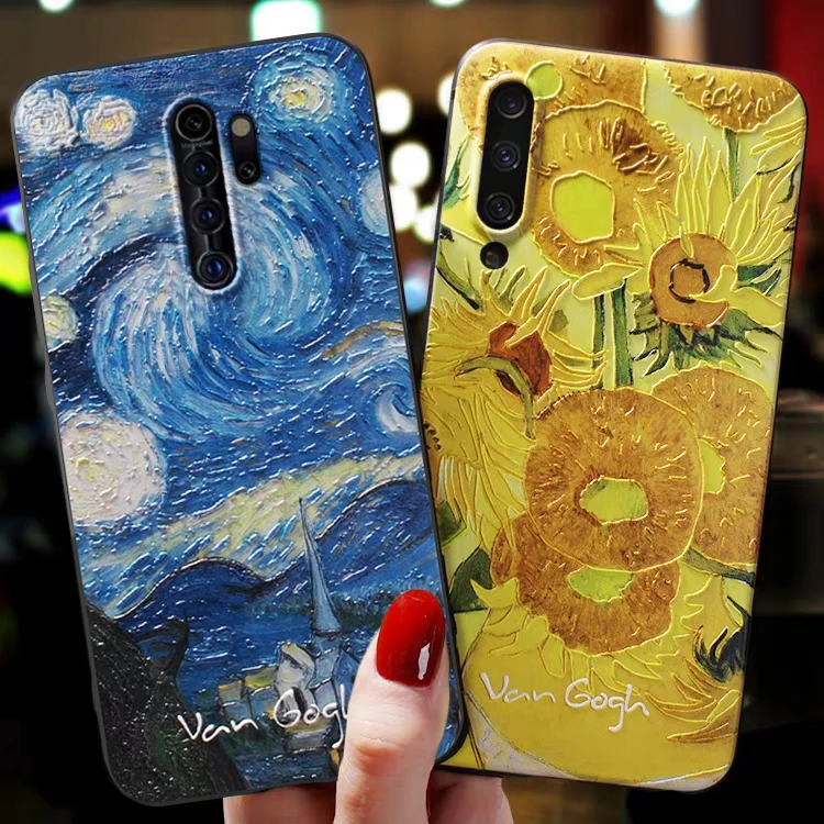 Чехол Funda для Xiaomi Redmi Note 8 Pro 8T чехол note 8t 8pro художественный с цветочным принтом и