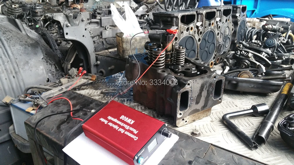 Common rail Инжектор тестерам-KW608 Многофункциональный дизель USB инжектор тестер+ S60H Common Rail устройство для проверки работы сопла форсунки
