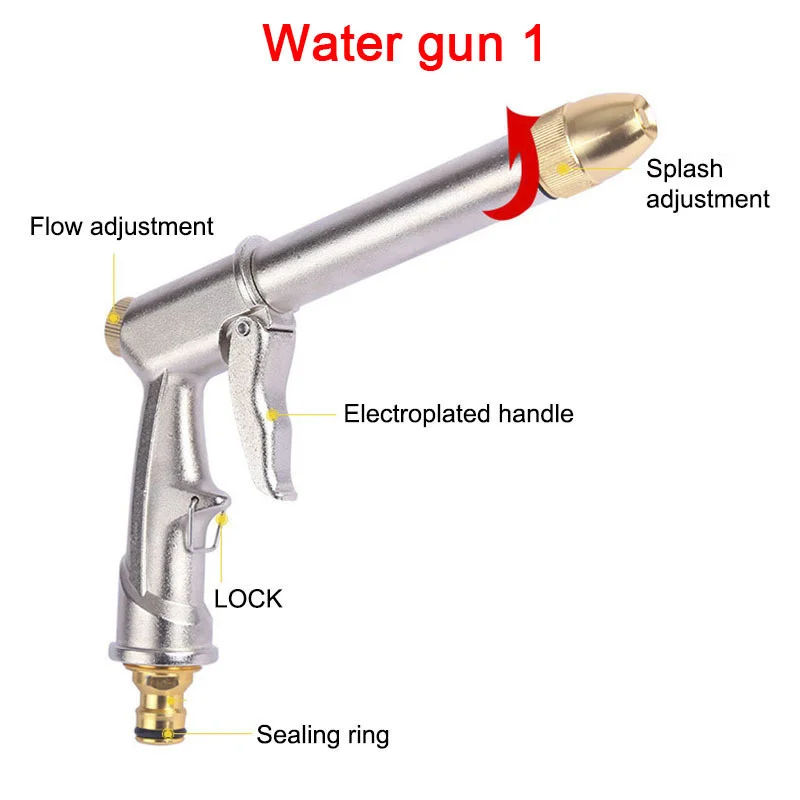 New Watering Hose Expandable Magic Hose Garden Irrigation Hose Pipe With Spray W