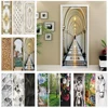 Corridor PVC Door Sticker Modern 3D DIY Abstract Fashion Wallpaper Living Room Art Door Poster Self-Adhesive Mural Stickers Home ► Photo 1/6