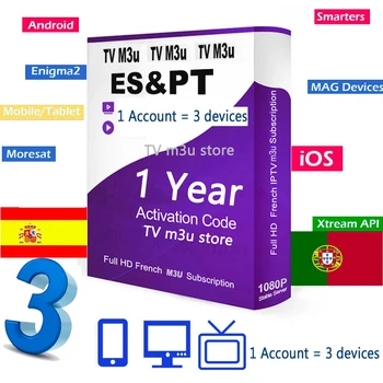 

7500 World ipTV Europe USA UK Germany Italy 3/6/12 Month For M3U MaCc Android Smart TV 1=3 devices no channels included