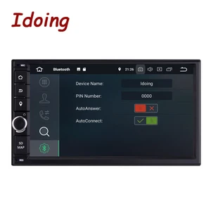 Image 2 - Idoing reproductor Multimedia 2 din de 7 "PX6 4G + 64G Hexa Core Android 10 Bluetooth 5,0 HDMI USB Universal GPS para coche Navi Radio DSP SIN dvd