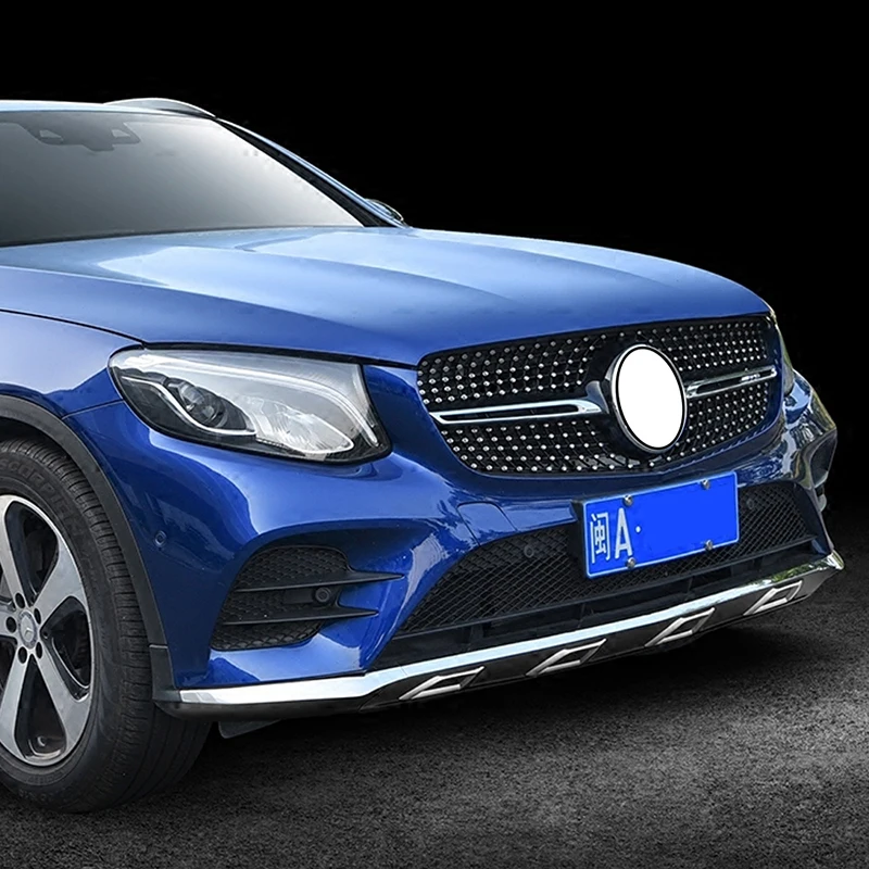 Gelinsi для Mercedes Benz GLC-Coupe- автомобильный бампер украшение хромированная крышка рамка отделка наклейка внешние аксессуары