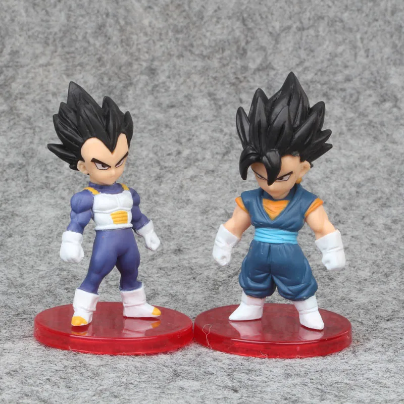 21 шт./лот фигурка Dragon Ball Super Saiyan Son Goku Vegeta Frieza vegetto из ПВХ Аниме Фигурка Коллекционная модель игрушка в подарок