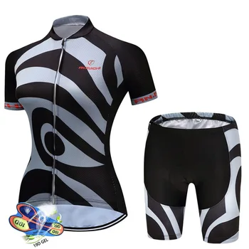 

2020 New Woman Summer Cycling Jersey Set Breathable Mountain Bike outdoor set Triathlon sport suit MTB sport cycling sets suit