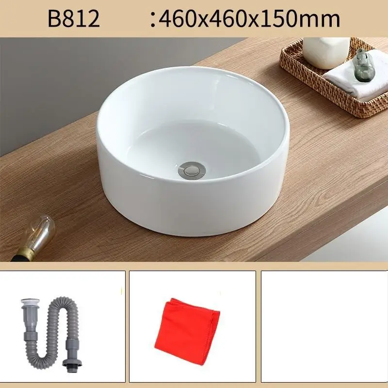 Bagno умывальник собре Encimera Bassin Para Salle De Bain Evier Waschbecken Lavatorio Wasbak Куба кран для раковины, кран для раковины, пию Banheiro умывальник - Цвет: Version V