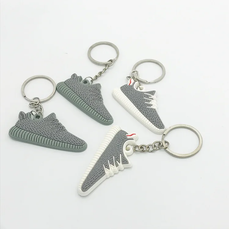 

PVC Key Ring Customizable Activity Gift Advertisement Small Gifts Small Shoes Pendant New Style Soft Silcone Doll