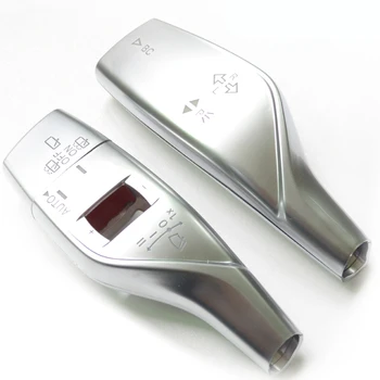 

Car Steering Wheel Wiper Lever Cover Trim Decoration Cover For-BMW X1 F48 X3 F25 X5 F15 X2 1/2 Series F45 Chrome