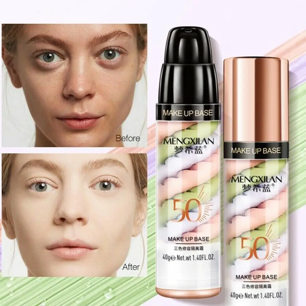 Hot Sell Invisible Pore Makeup Primer Moisturizing Cream Pore Face Oil-control Makeup Base Foundation 40ml