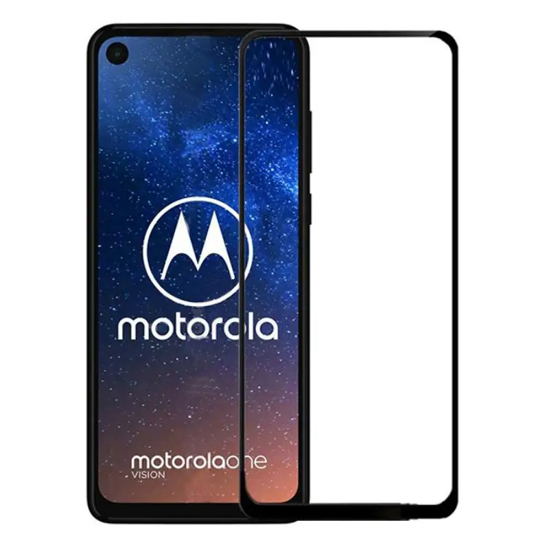 Пленка с полным покрытием закаленное стекло для Motorola Moto One action vision Защитная