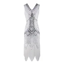 white great gatsby dresses