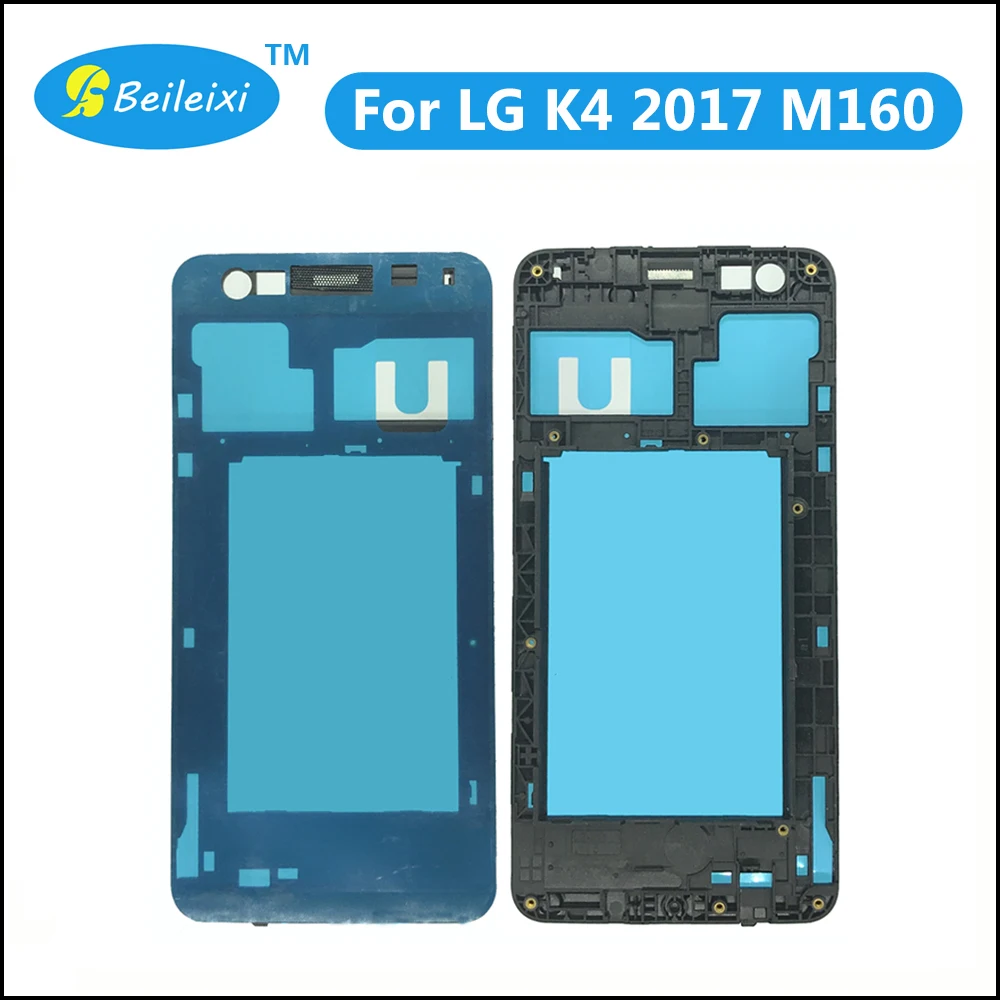 Черный Кронштейн передней ЖК-рамы для LG K4 M160
