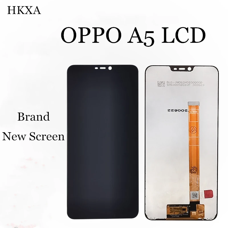 

LCD Display For OPPO A5 without Frame AAA+++ Quality Touch Screen Digitizer Assembly Replacement No Dead Pixel Assembly