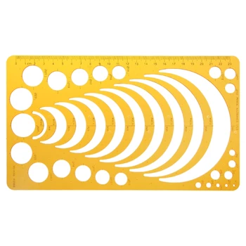

K Resin Drawings Template Ruler For Physical Chemical Instrument Measuring Tool