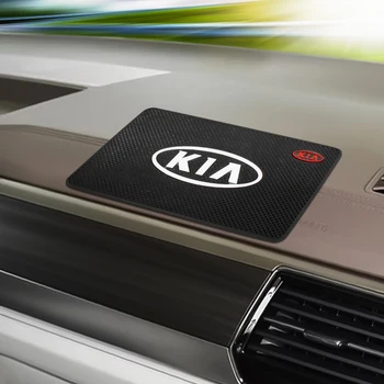 

1PCS Car anti-slip mat mobile phone multi-function instrument panel storage pad For KIA K2 K3 K5 Sorento Sportage R Rio Soul cap