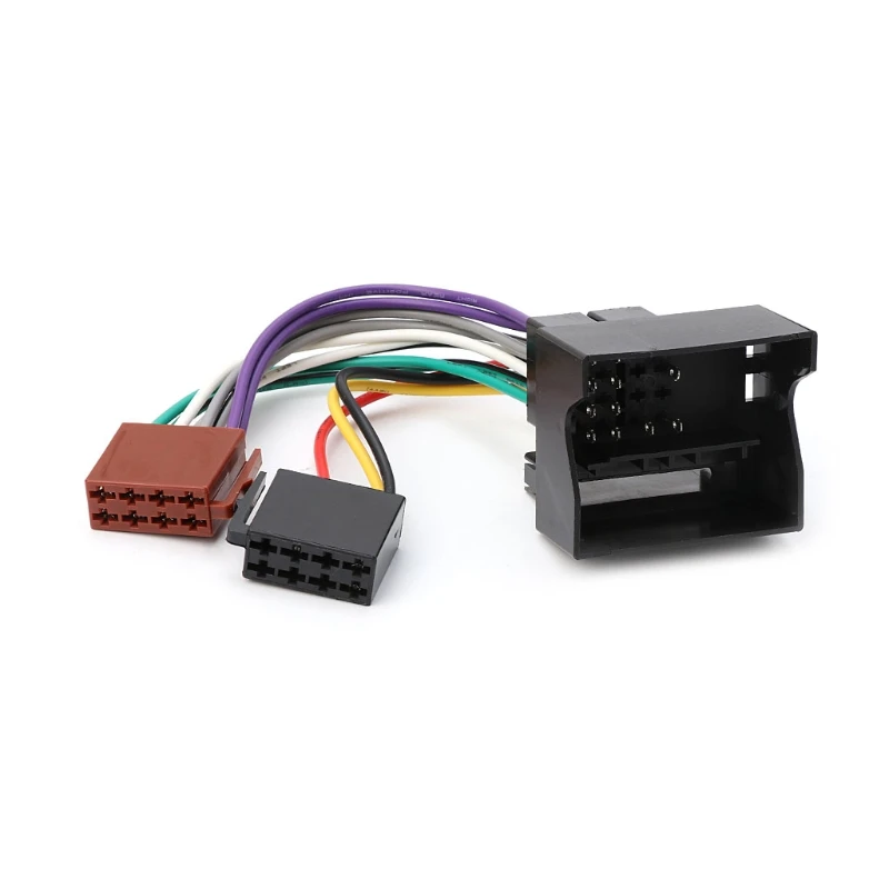 

Car Stereo Radio ISO Lead Cable Wiring Connector Adapter For Peugeot 207 307 407 Jy25 19 Droship