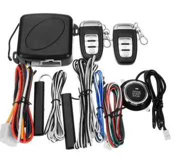 

20sets Car SUV the Starter Stop button Entry Engine Start Alarm System Button Start Keyless Push Button Remote