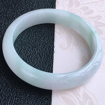 

Myanmar Jade Light Purple 54-64mm Bracelet Elegant Princess Jewelry For Mom For Girlfriend