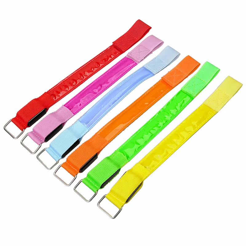 Discount Outdoor Sports Night Running Armband Led Light Safety Belt Arm Leg Warning Wristband Cycling Bike Bicycle Party luces bicicleta 4