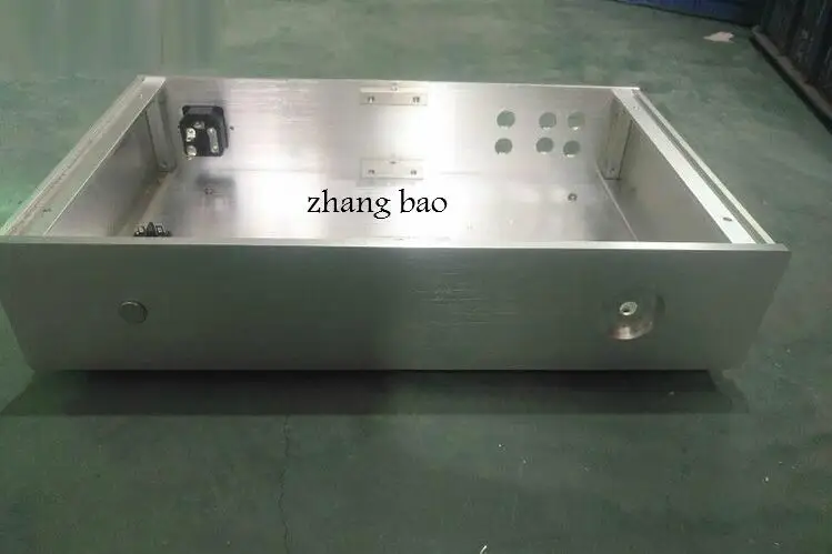HIFI327 усилитель шасси preamp box корпус фильтра питания Полный алюминиевый корпус