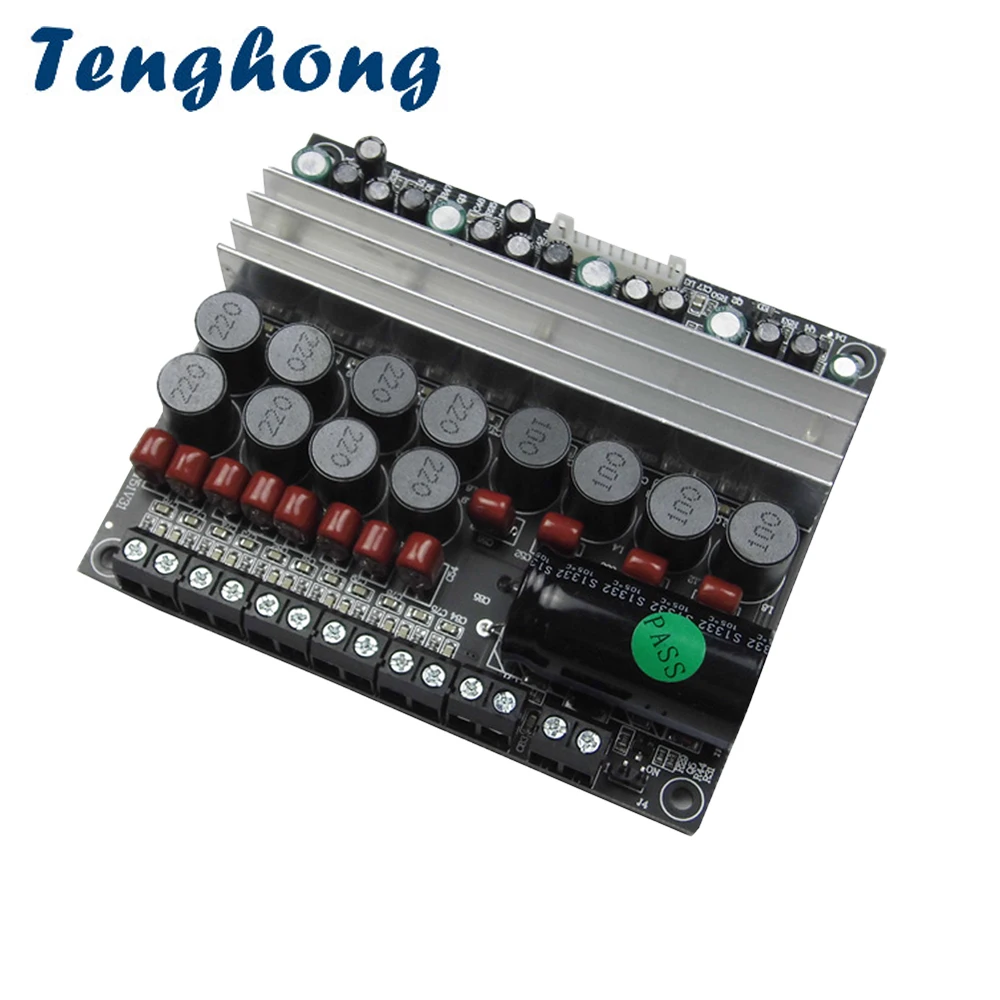 Tenghong MT5.1 Digital Power Amplifier Board 100W*2 5.1 Channel Single Power DC12-24V AMP For Home Theater Audio Amplifier Board