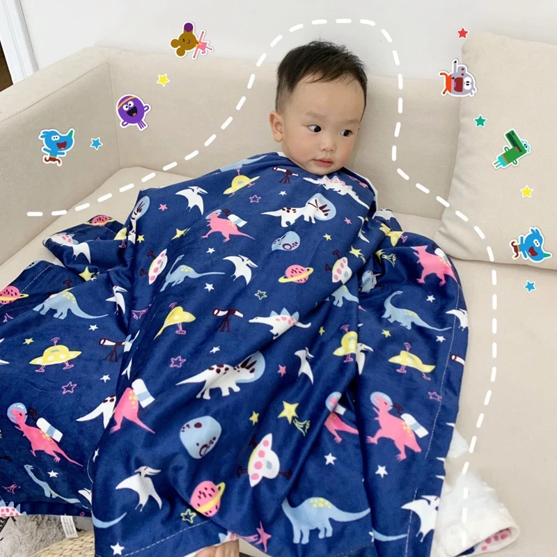 MOTOHOOD Double Layers Velvet Kids Blanket For Baby Blankets Fleece Boys Girls Sleeping Bedding Swaddle Warm Baby Wrap (6)