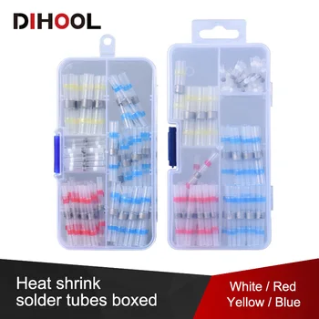 

Heat Shrink Soldering Sleeve Waterproof Solder Wire connector Tin Welding Terminal Insulated Wire Splice Connector Various boxed