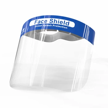 

1PC Protective Masks Adjustable Anti Droplet Dust-proof Full Face Cover Mask Visor Shield Droplet Windproof Face Shield Washable