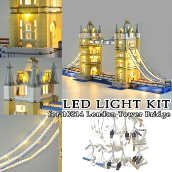 

LED Light Kit for 10214 London Tower Bridge Decoration Building Blocks Toys Bricks Decorative Lights USB Interface