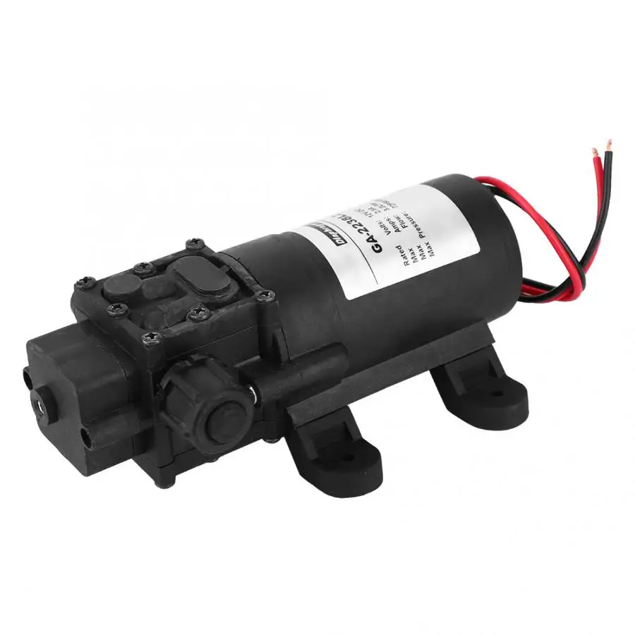 Мембранный микро насос 12V 30W 72PSI диафрагмы Самовсасывающие Водяной насос