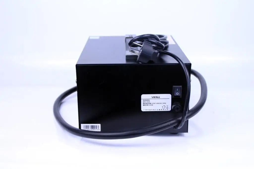 YIHUA 852D 2 в 1 паяльная станция от YIHUA 852D (мембранный насос) паяльная станция с фена и паяльник