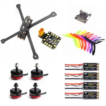 

XL5 232mm FVT LITTLEBEE BLlheli-s 30A RS2205 2300KV F3 ACRO Flight Controller Carbon Fiber DIY FPV Raicng Drone