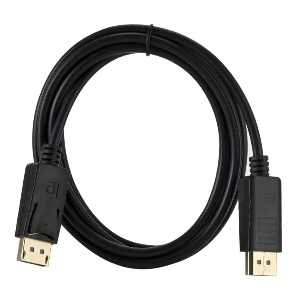 

Household DP To DP Converter Cable 1.8M High Definiton DP To DP Conversion Cable Nickel-Plated Male DP Cable