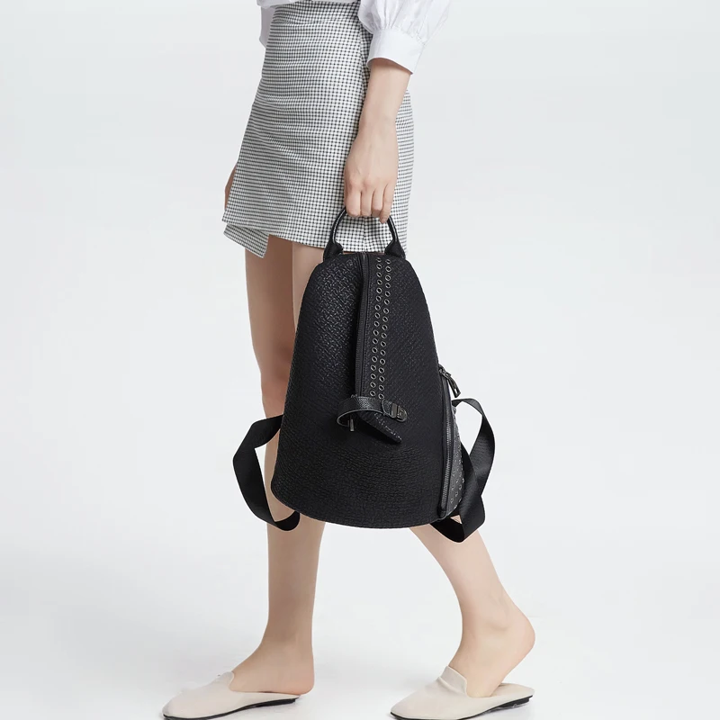 POMELOS рюкзак для женщин модные повседневные школьные сумки для девочек-подростков дизайнерский маленький рюкзак с заклепками сумка для женщин