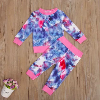 

Infant Baby Girls Clothes Set Autumn Long Sleeve T shirts Pants Outfits