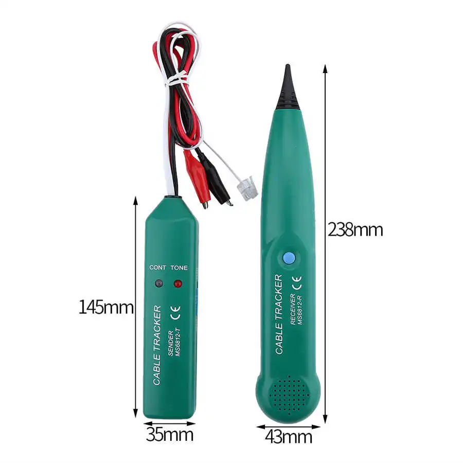 Кабель Tracke MS6812 телефонный проводной кабель локальной сети тестер для UTP STP Cat5 Cat6