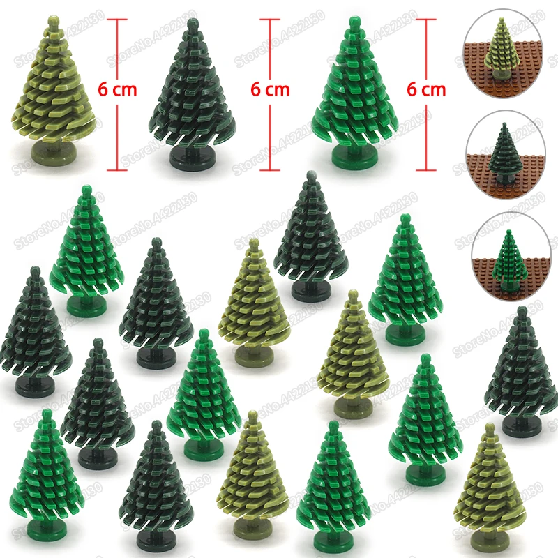 

Building Blocks Components Big christmas tree pine MOC DIY Compatible city Super hero military Multiple scenes set Christmas toy