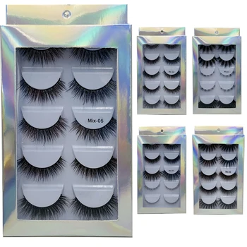 

iflovedekd 3d real mink lashes Multiple styles to choose from Mixed fake eyelashes mink fluffy eyelashes false lashes mink