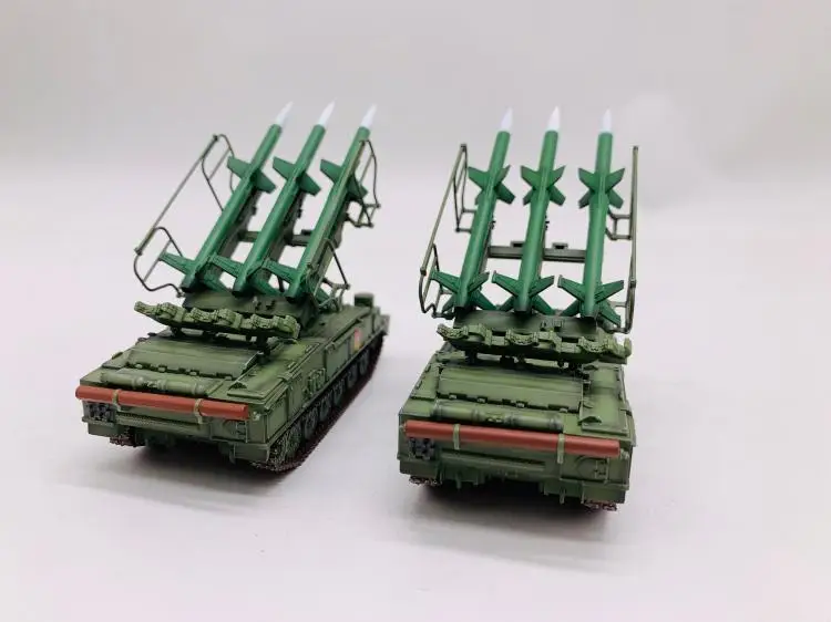1: 72 российский СССР Восточная Германия Sa-6 ракета-носитель ПВО модель танка готовая цветная модель