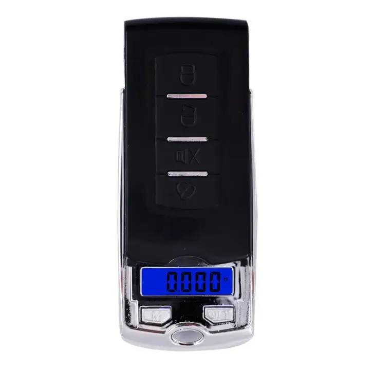 자동차 키 디자인 100g/200g 소형 저울 전자 디지털 LCD 디스플레이 보석 저울 SN557, 0.01 피스